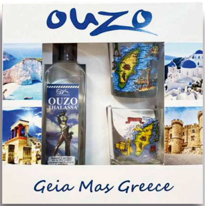 Σετ Γεια μας Ούζο 50ml/60ml – κωδ.454588