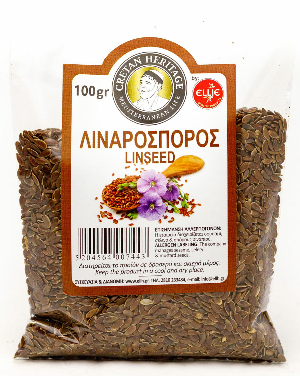 Λιναρόσπορος 100gr – κωδ.909099